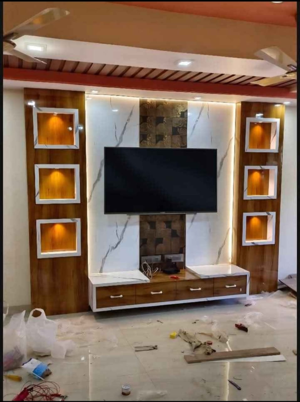 Elegant interior paneling